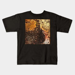 Honeycomb with pollen Kids T-Shirt